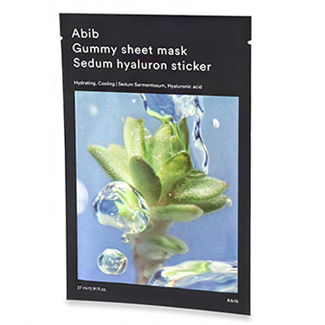 Abib (アビブ) Gummy シートマスク 27ml #セダム ヒアルロン ステッカー