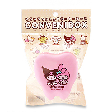 アグサジャパン サンリオ リテーナーケース コンビニボックス マイメロディ クロミ