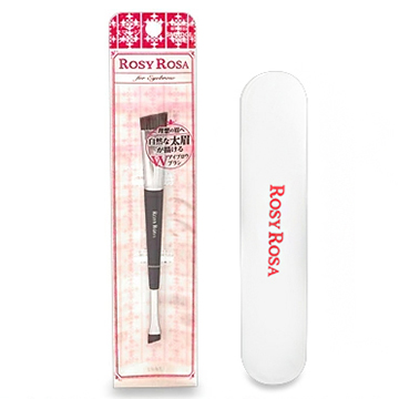 ROSY ROSA (ロージー ローザ) ダブルエンドアイブロウブラシ スマッジタイプ 【限定】