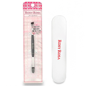 ROSY ROSA (ロージー ローザ) ダブルエンドアイブロウブラシ スクリュータイプ 【限定】