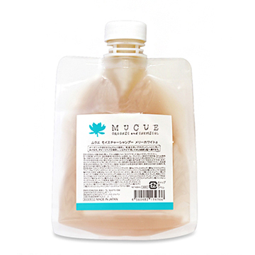 MUCUE (ムクエ) モイスチャーシャンプー メリーホワイト a 600ml レフィル