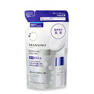 トランシーノ 薬用 ブライトニング クリアミルク (美白乳液) 90ml レフィル 【医薬部外品】