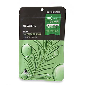 MEDIHEAL(メディヒール) THE ティーツリー ポア 3ミニッツ マスク 7枚入り