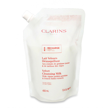 クラランス ベルベット クレンジング ミルク 400ml レフィル
