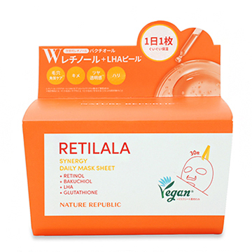 Nature Republic（ネイチャーリパブリック）レチララ デイリーシートマスク 30枚入り