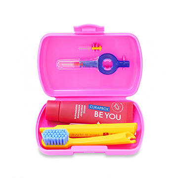 CURAPROX (クラプロックス) トラベルセット クラプロックスビーユー #ウォーターメロン