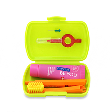 CURAPROX (クラプロックス) トラベルセット クラプロックスビーユー #ピンクグレープフルーツ+ベルガモット