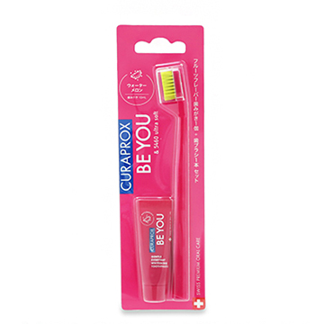CURAPROX (クラプロックス) クラプロックスビーユー 歯ブラシ+歯みがき パック #ウォーターメロン