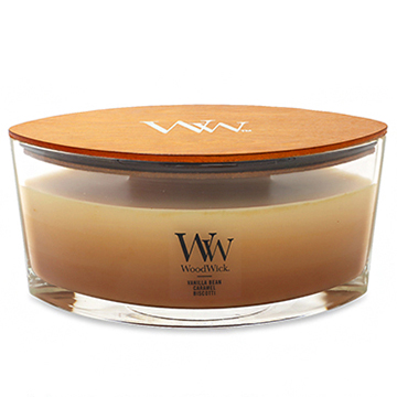 WoodWick （ウッドウィック) トリロジー ハースウィック 453.6g #カフェスイーツ