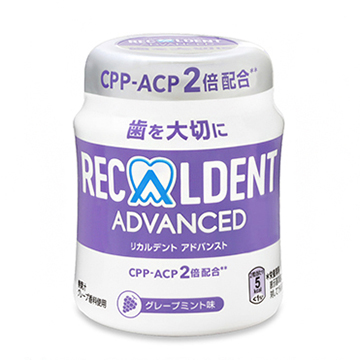 リカルデント アドバンスト ボトル グレープミント 140g