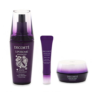 コーセー コスメデコルテ リポソーム アドバンスト リペアセラム パープルリボン セット 2025 【海外限定】