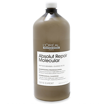 【並行輸入品】 ロレアル プロフェッショナル セリエ エクスパート アブソルート R モレキュラー プロフェッショナル シャンプー 1500ml （ポンプなし）