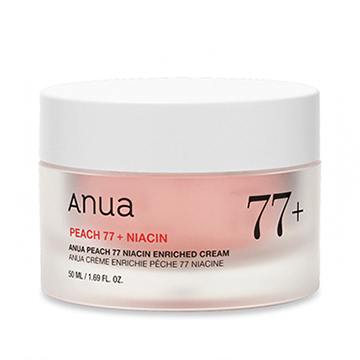 Anua (アヌア) 桃 77 ナイアシン リッチ モイスチャー クリーム 50ml