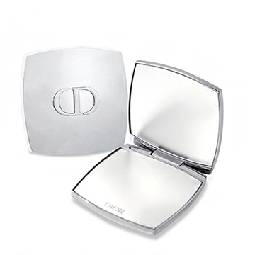 クリスチャンディオール ダブル ミラー #シルバー