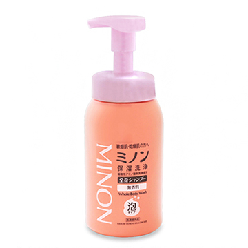 ミノン 全身シャンプー 泡タイプ 500ml 【医薬部外品】