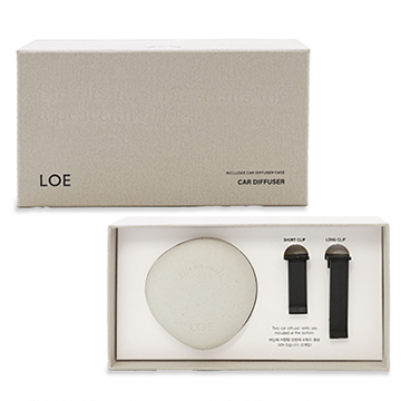 LOE (ローエ) カーディフューザー #ホワイト シャツ