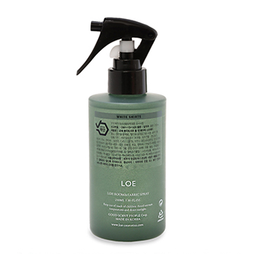 LOE (ローエ) ルーム ＆ ファブリック スプレー 210ml #ホワイト シャツ