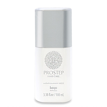 ホーユー プロステップ ヘアケア アウトバストリートメント ミルク (洗い流さないヘアトリートメント) 100ml