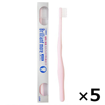 ライオン DENT. ブリリアントモア 歯ブラシ 5本セット