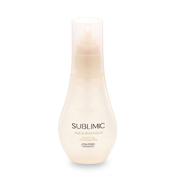 資生堂 プロフェッショナル サブリミック アクアインテンシブ ベルベットオイル h (洗い流さないヘアトリートメント) 100ml