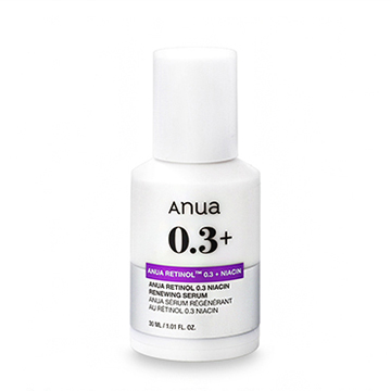 Anua (アヌア) レチノール 0.3 ナイアシン リニューイング セラム 30ml