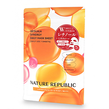 Nature Republic (ネイチャーリパブリック) レチララ デイリーシートマスク 7枚入り