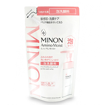 MINON (ミノン) アミノモイスト ジェントルウォッシュ ホイップ (泡洗顔料) 130ml レフィル